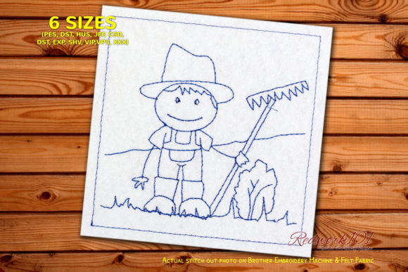 A Farmer Boy Embroidery Review for Personalized Gifts