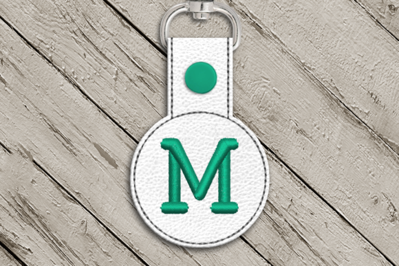 A Professional Look at the Letter M ITH Round Key Fob Design