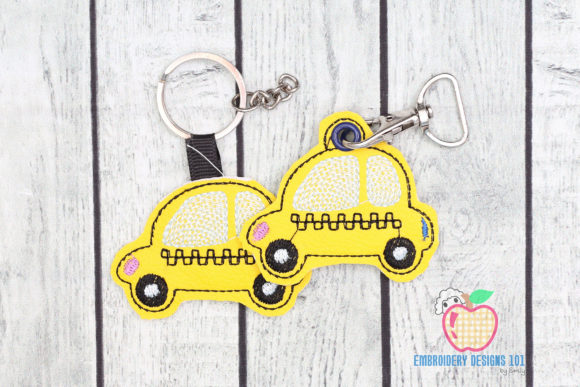 A Taxi Keychain Design Built for Craft Fair Success