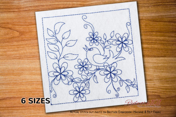 Beautiful Bird with Flowers Spring: A Craft Fair Embroidery Review