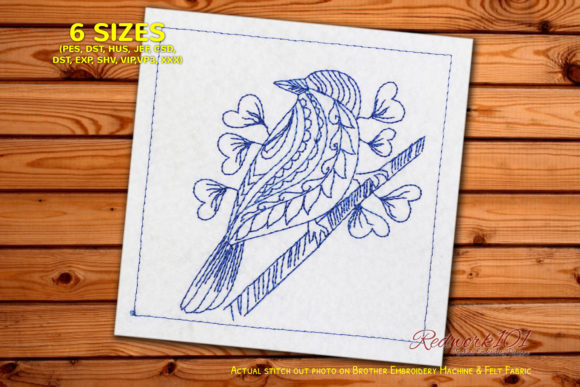 Bird with Love Mandala Redwork: A Designer’s Honest Review