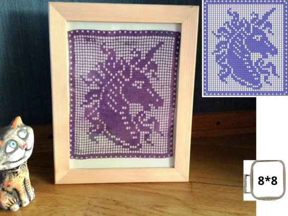 FSL Unicorn Doily: A Vintage-Inspired Design for Modern Makers