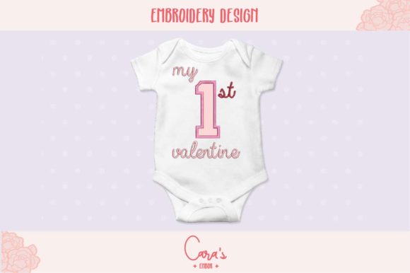 My First Valentine Applique Design Review